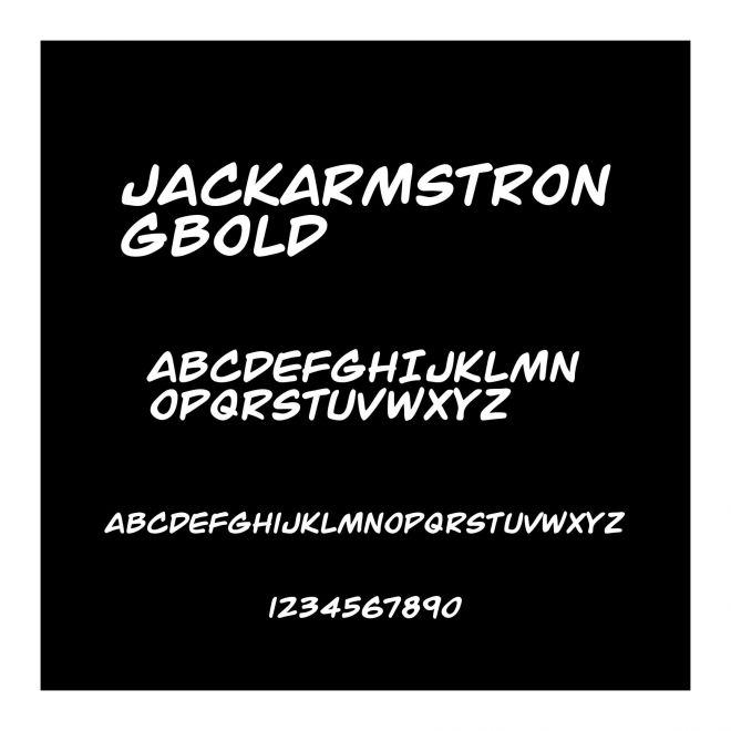 JackArmstrongBold