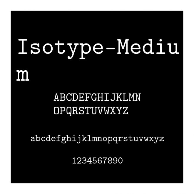 Isotype-Medium