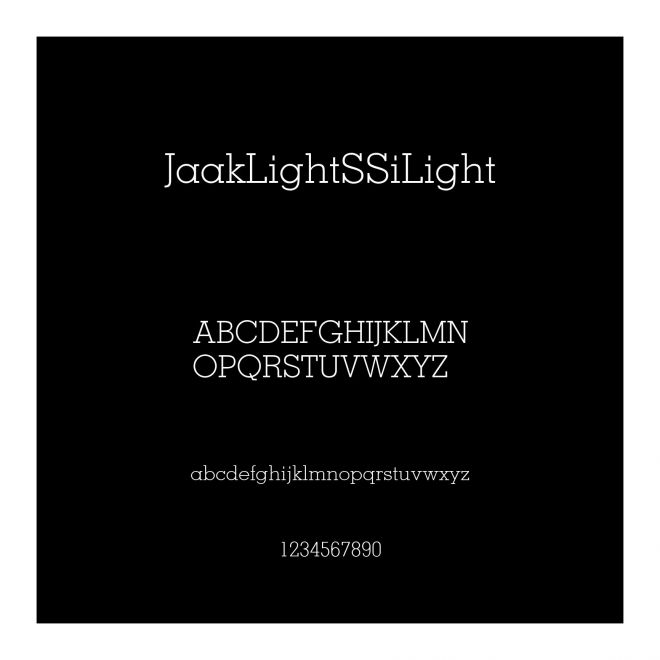 JaakLightSSiLight