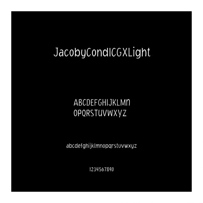 JacobyCondICGXLight