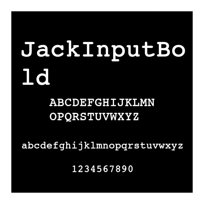 JackInputBold