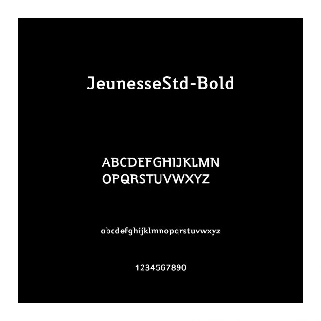 JeunesseStd-Bold