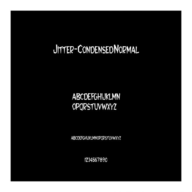 Jitter-CondensedNormal