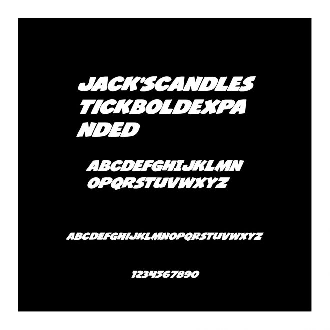 Jack'sCandlestickBoldExpanded