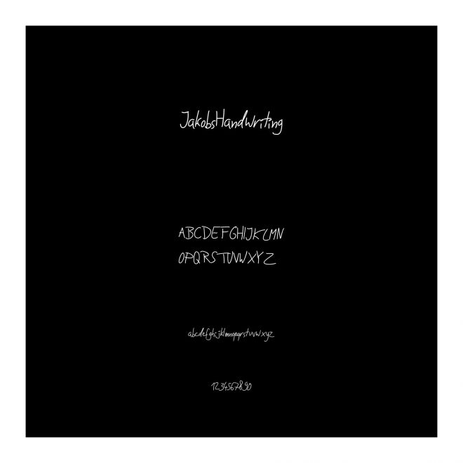 JakobsHandwriting