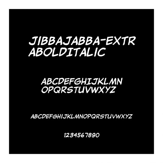 jibbajabba-ExtraBoldItalic