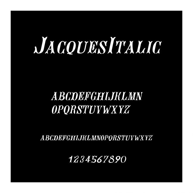 JacquesItalic