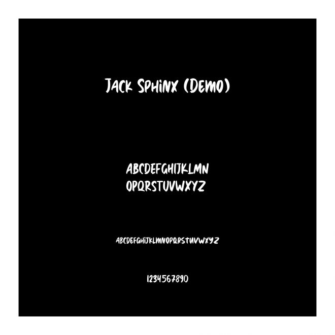 Jack Sphinx (Demo)
