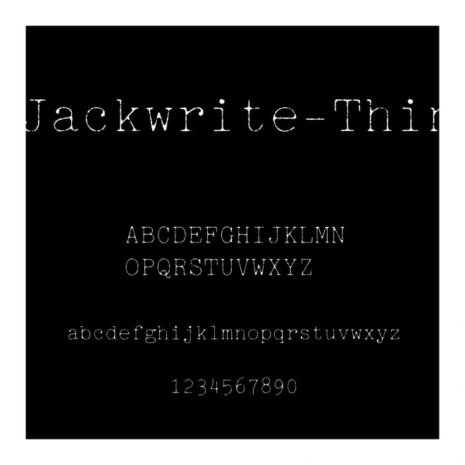 Jackwrite-Thin