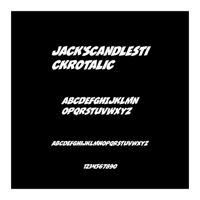 Jack'sCandlestickRotalic
