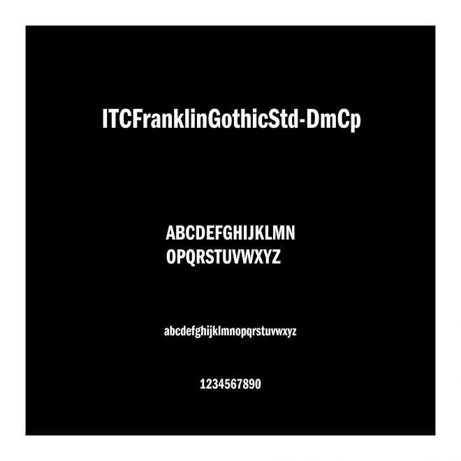 ITCFranklinGothicStd-DmCp