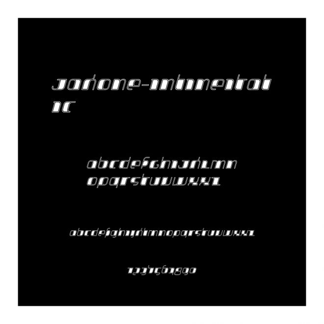 Jakone-InlineItalic
