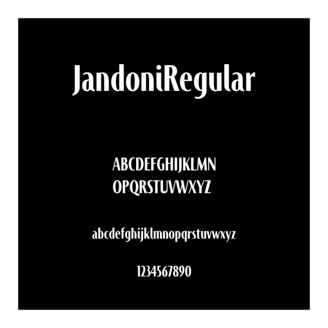 JandoniRegular