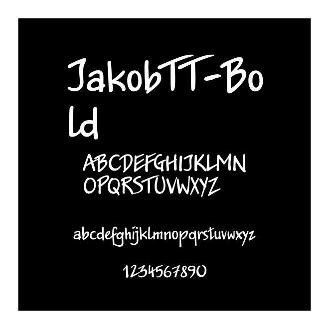 JakobTT-Bold