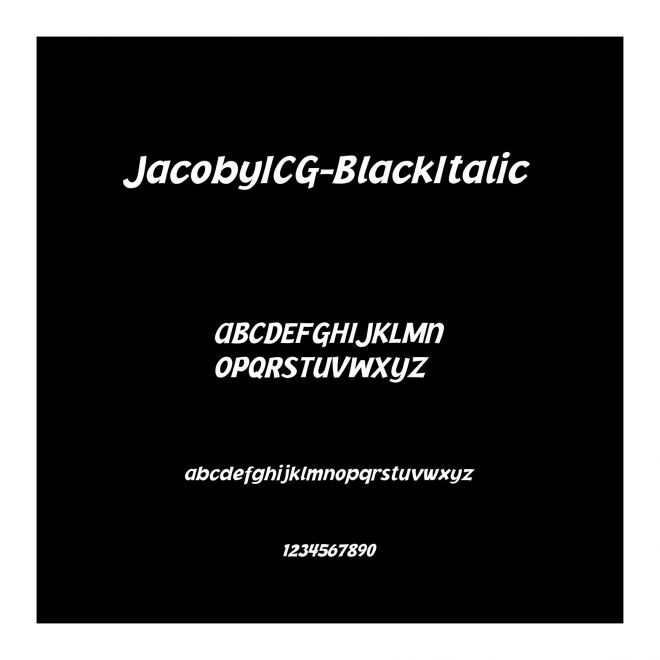 JacobyICG-BlackItalic