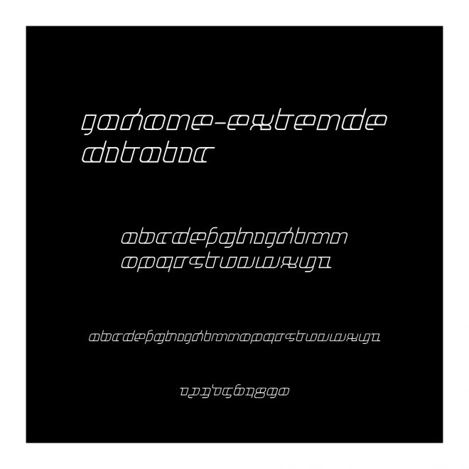 Jakone-ExtendedItalic