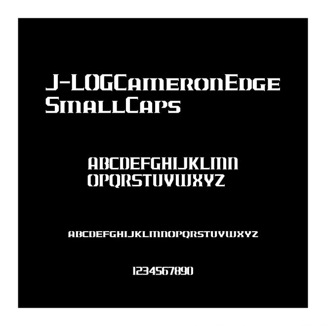 J-LOGCameronEdgeSmallCaps