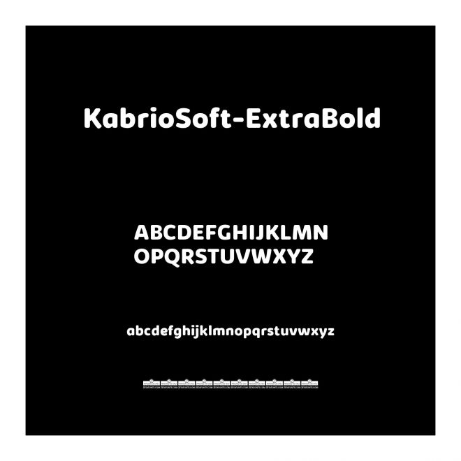 KabrioSoft-ExtraBold