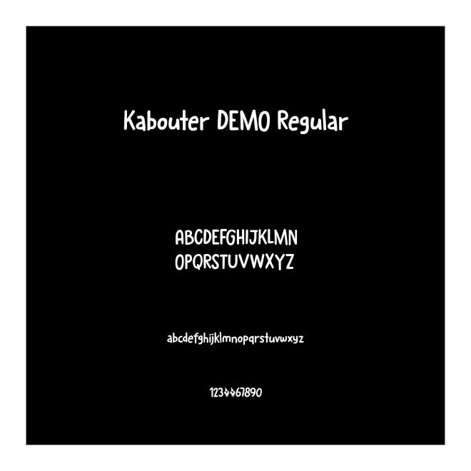 Kabouter DEMO Regular