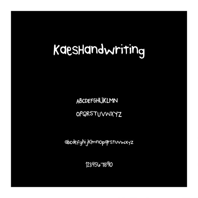 KaesHandwriting