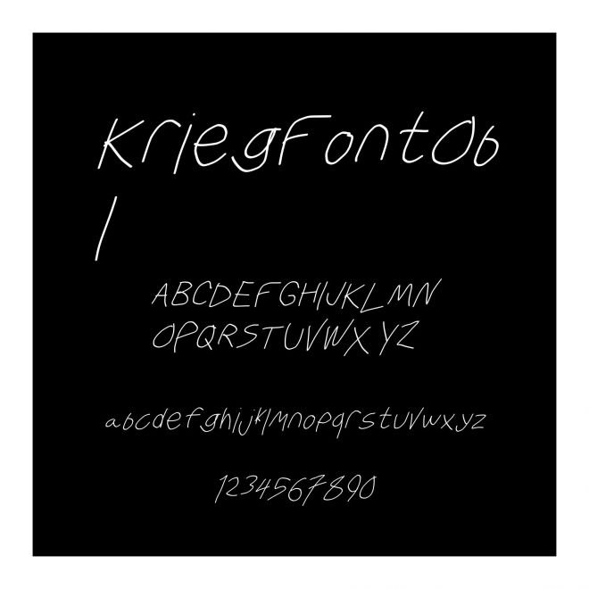 KriegFontObl