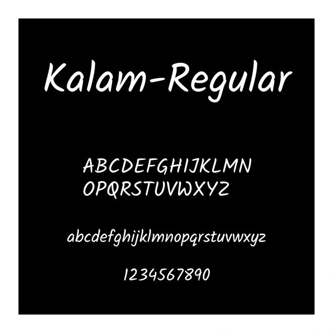 Kalam-Regular