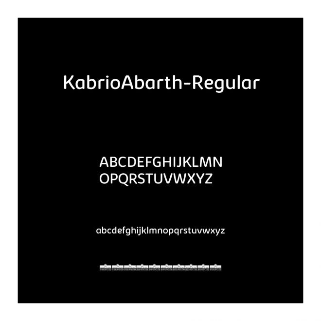 KabrioAbarth-Regular