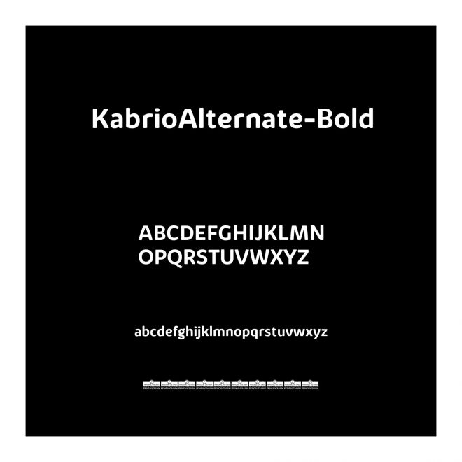 KabrioAlternate-Bold