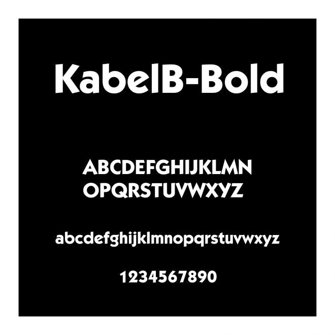 KabelB-Bold