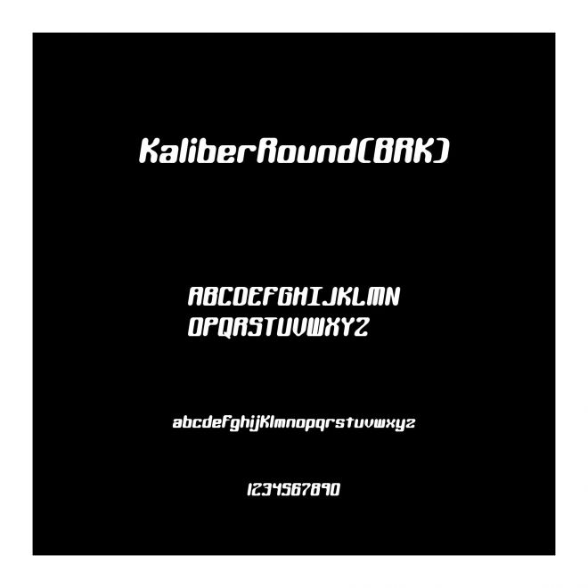 KaliberRound(BRK)