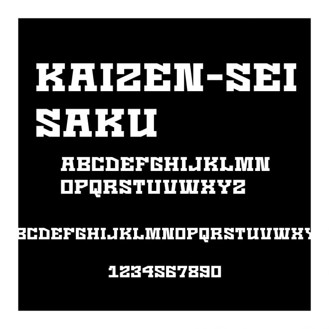 Kaizen-Seisaku