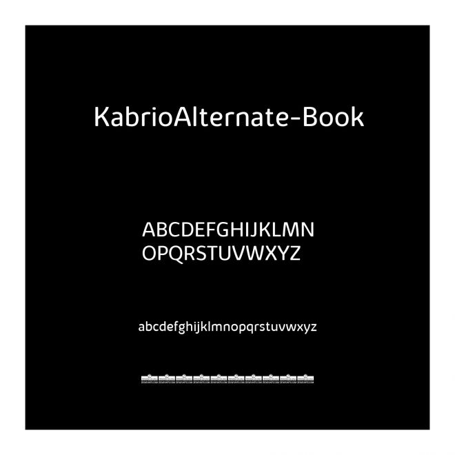 KabrioAlternate-Book