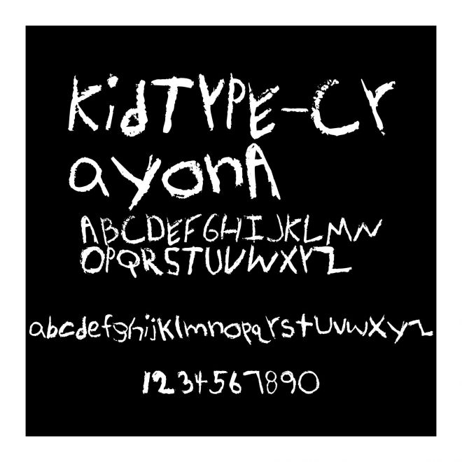 KidTYPE-CrayonA
