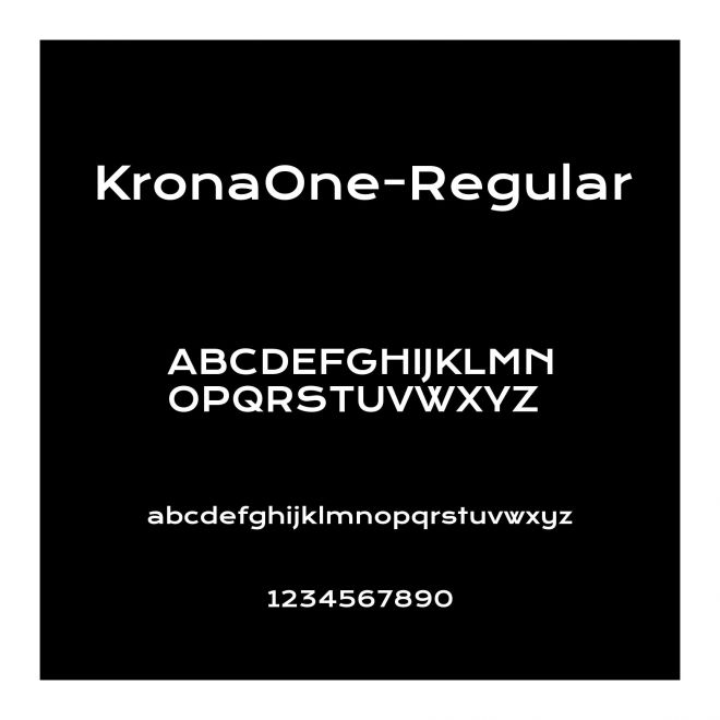 KronaOne-Regular