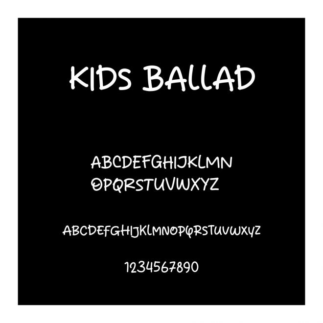 Kids Ballad
