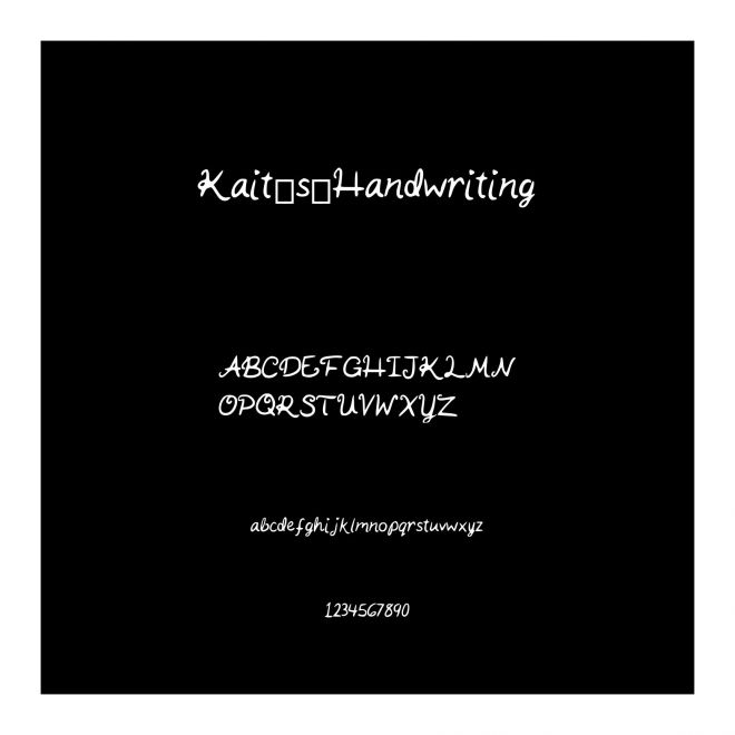 Kait_s_Handwriting