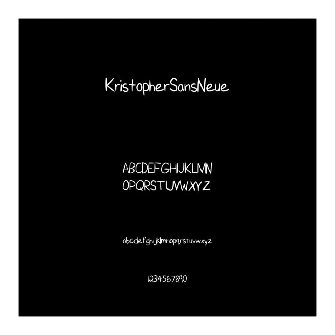 KristopherSansNeue