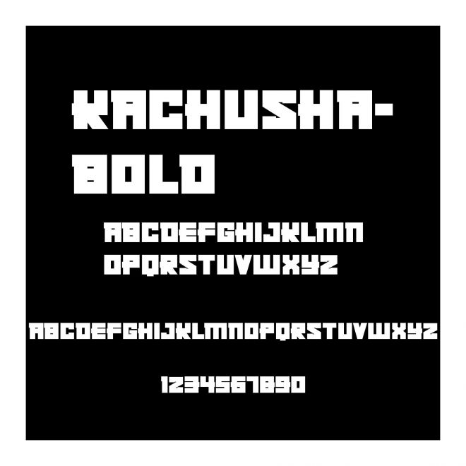 Kachusha-Bold