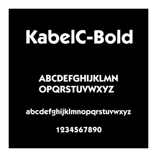 KabelC-Bold
