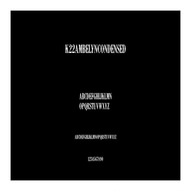 K22AmbelynCondensed