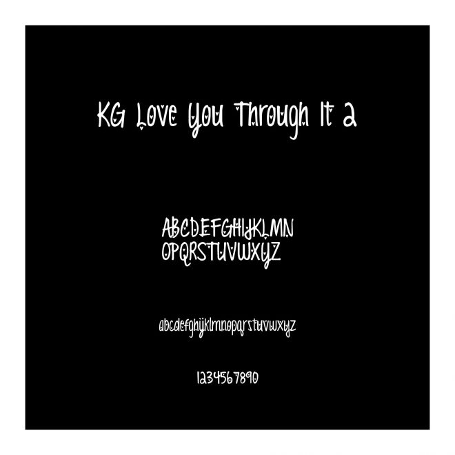 KG Love You Through It 2