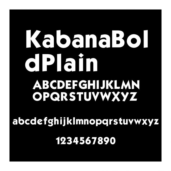 KabanaBoldPlain