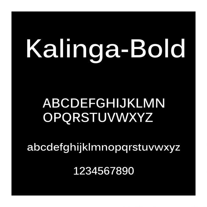 Kalinga-Bold