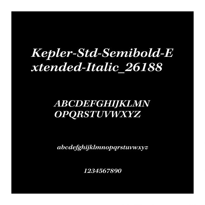Kepler-Std-Semibold-Extended-Italic_26188