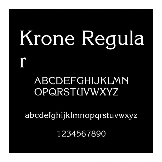 Krone Regular