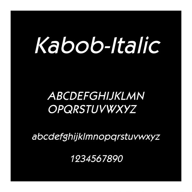 Kabob-Italic