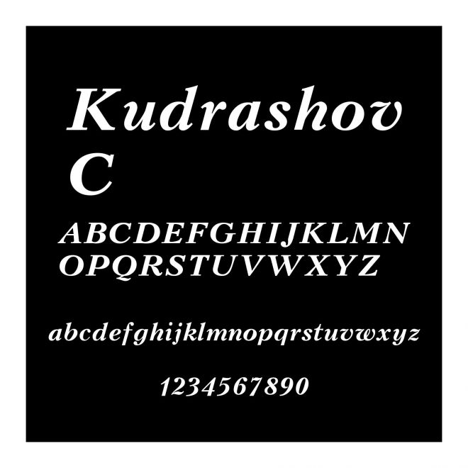 KudrashovC