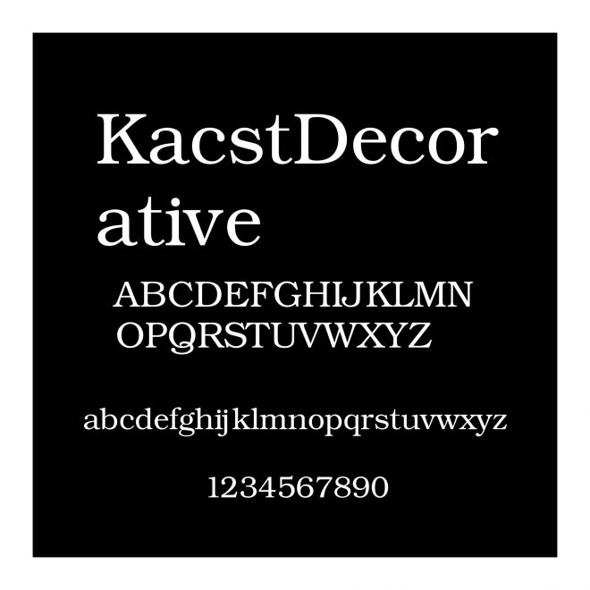 KacstDecorative