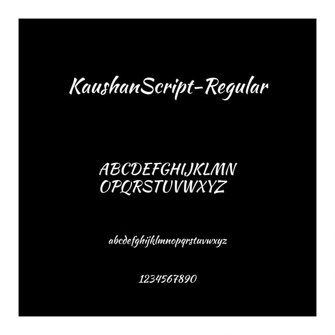 KaushanScript-Regular