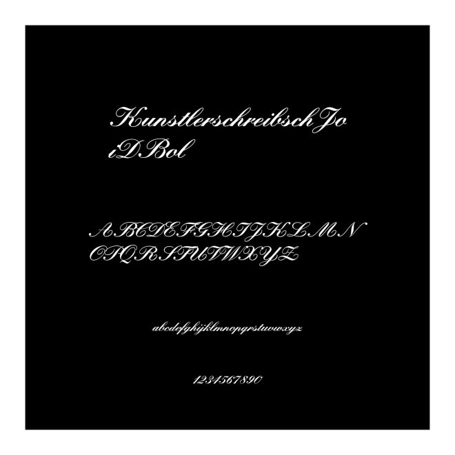KunstlerschreibschJoiDBol